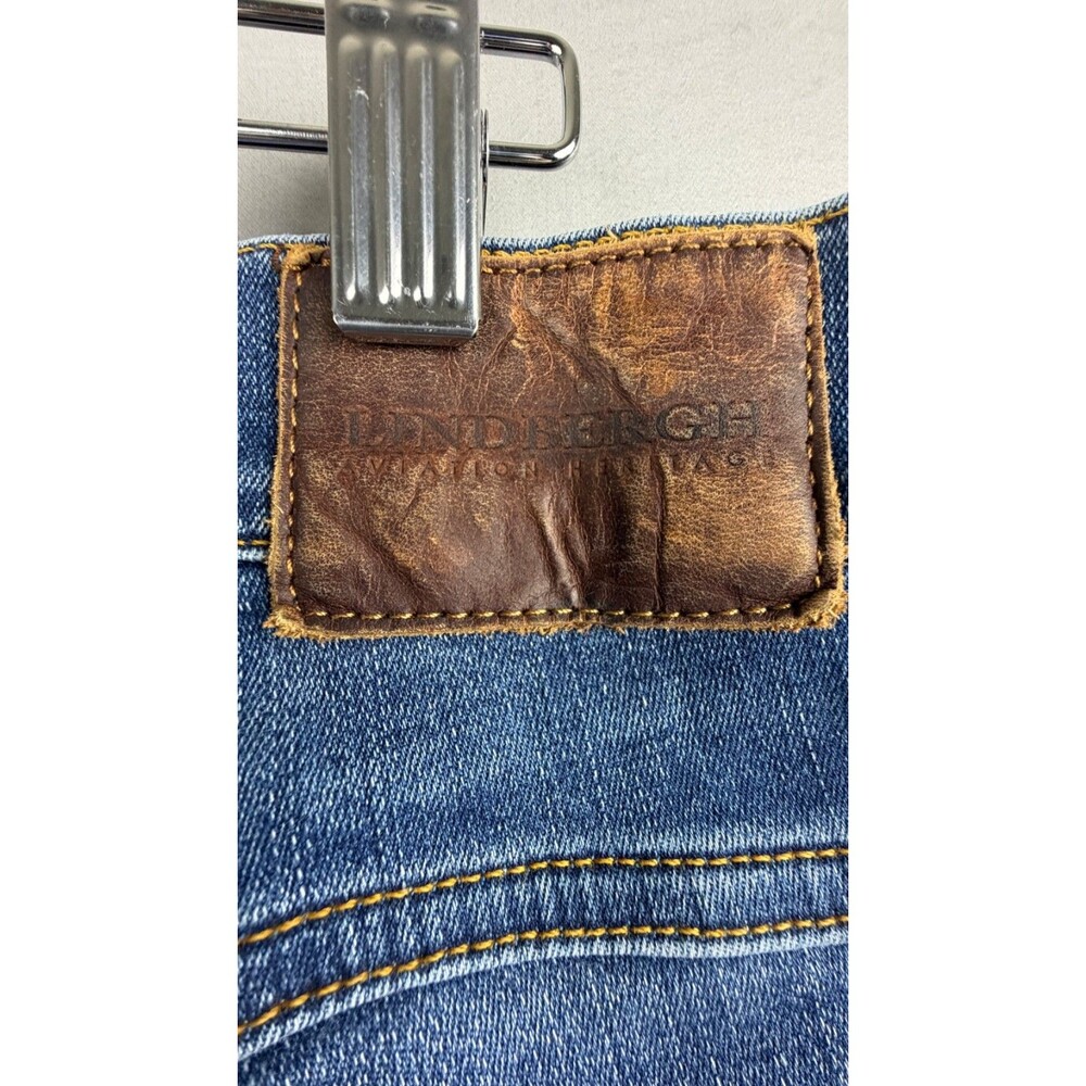 Lindbergh Aviation Heritage Jeans Blue Superflex 38 x 34 Made in Europe Quality - Picture 5 of 12